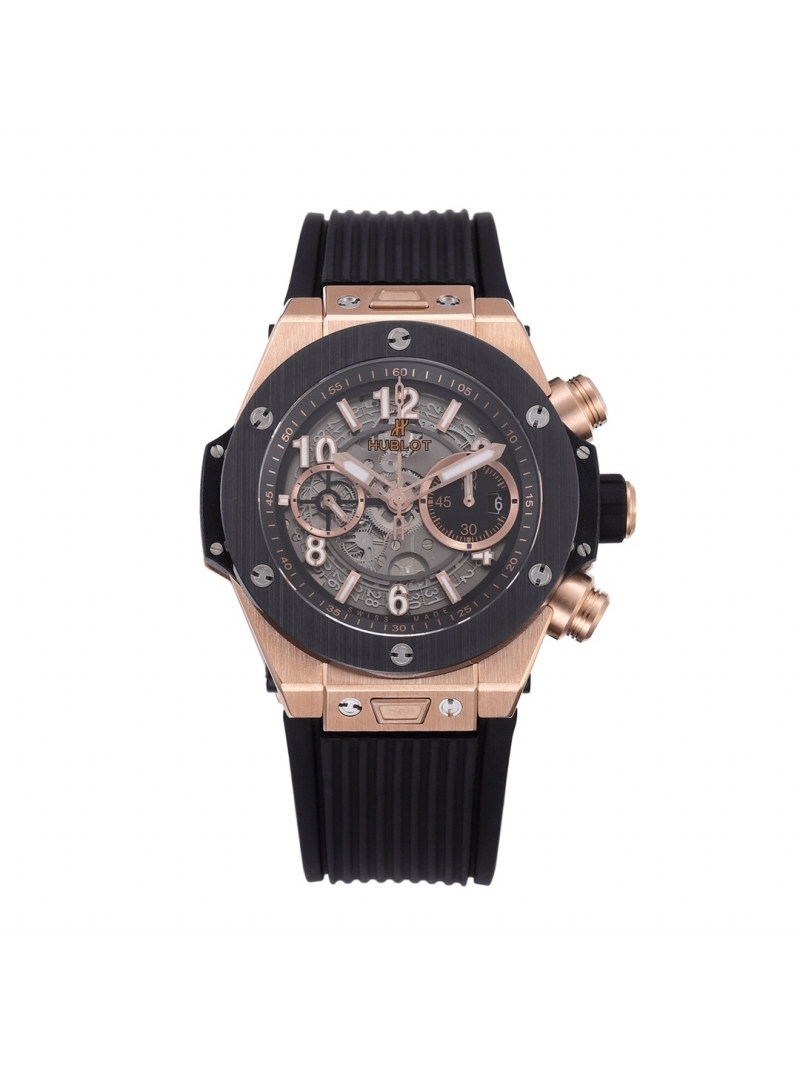 Hublot Big Bang Unico King Gold Ceramic 44mm black