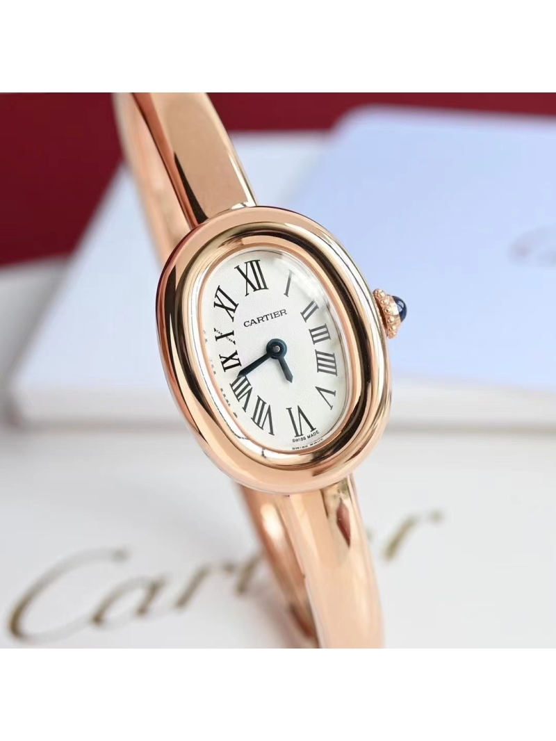 Cartier Baignoire de Cartier Watch, Rose Gold, Quartz Movement
